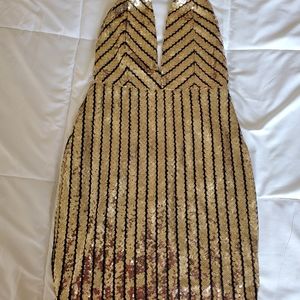 Sequin Mini Dress